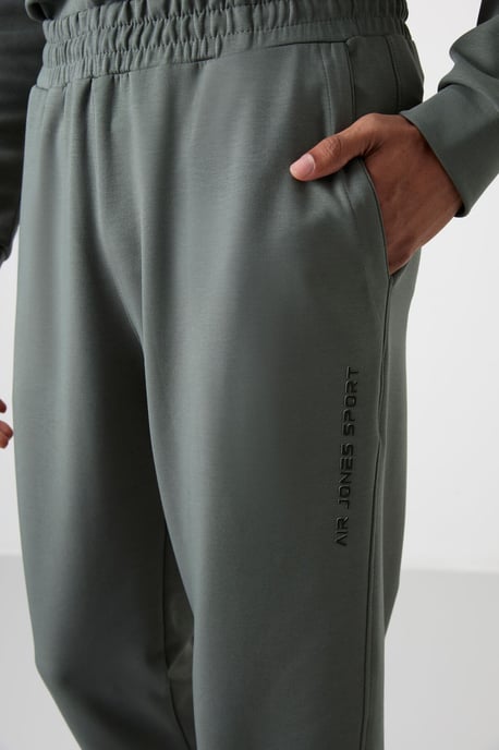 Bedrukt Fleece Sweatshirt en Broek Set - Image 4