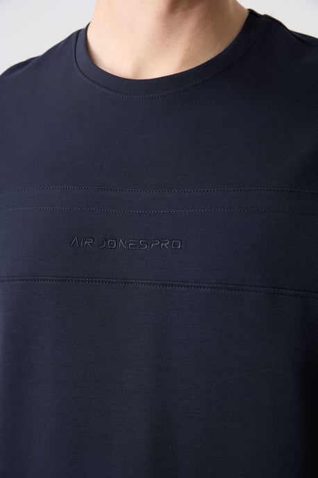 Herrar överdimensionerad T-shirt och shorts-set i bomullsblandning - Image 3
