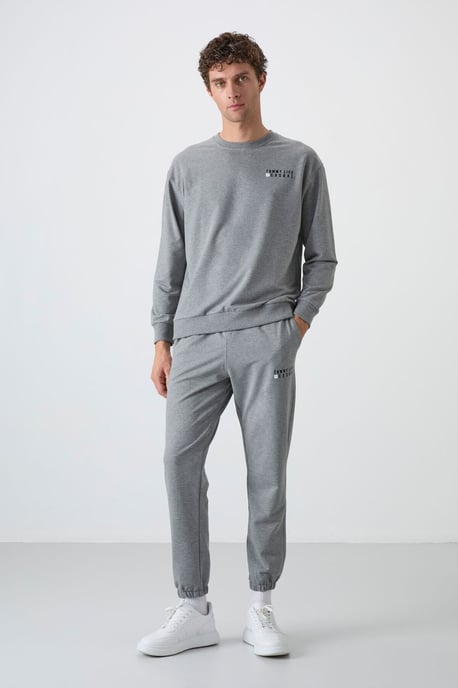 Heren Oversized Sweatshirt en Broek Set - Image 1