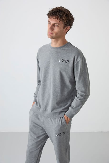 Heren Oversized Sweatshirt en Broek Set - Image 6