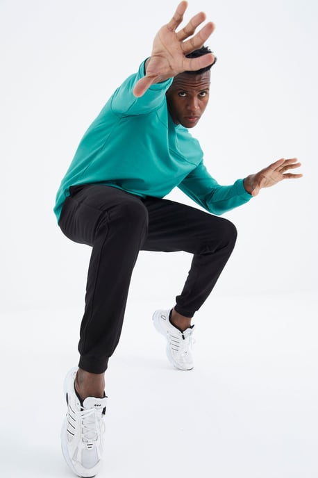 Heren Fleece Sweatshirt en Broek Set - Image 1