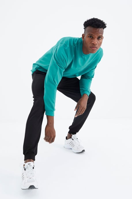 Heren Fleece Sweatshirt en Broek Set - Image 3