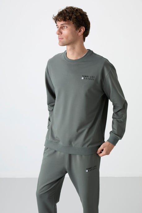 Heren Oversized Sweatshirt en Broek Set - Image 2