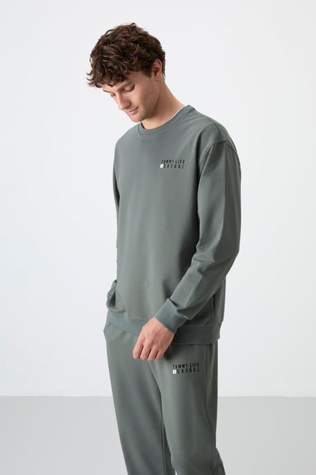 Heren Oversized Sweatshirt en Broek Set - Image 6
