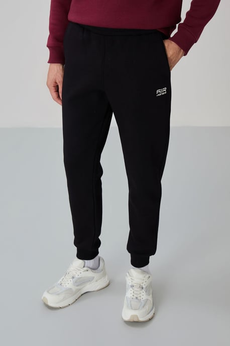 Men's Cotton-Polyester Fleece Sweatshirt And Pants Set - Image 3