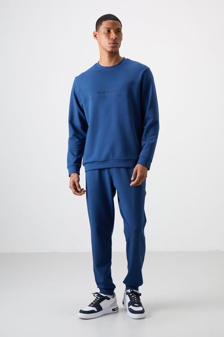 Geprinte Fleece Sweatshirt en Broekset - Image 5
