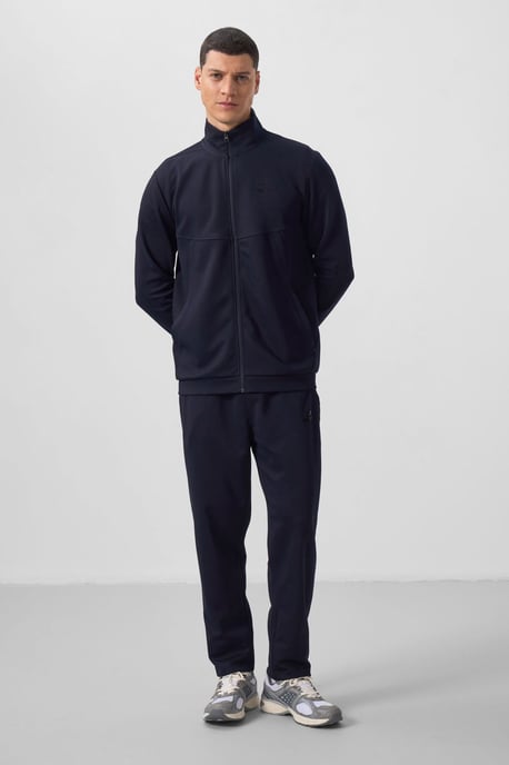 Men's Long-sleeve Zip Sweatshirt And Pants Set - Image 4