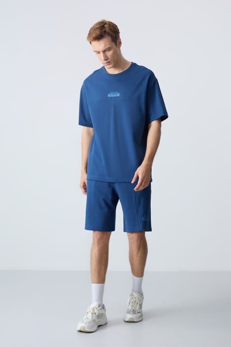 Heren Oversized T-Shirt en Shorts Set - Image 1