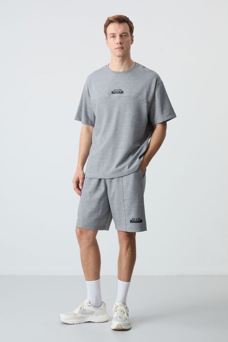 Heren Oversized T-shirt en Korte Broeken Set - Image 1