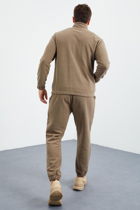 Mannen Polyester Sweatshirt en Broek Set - Image 6