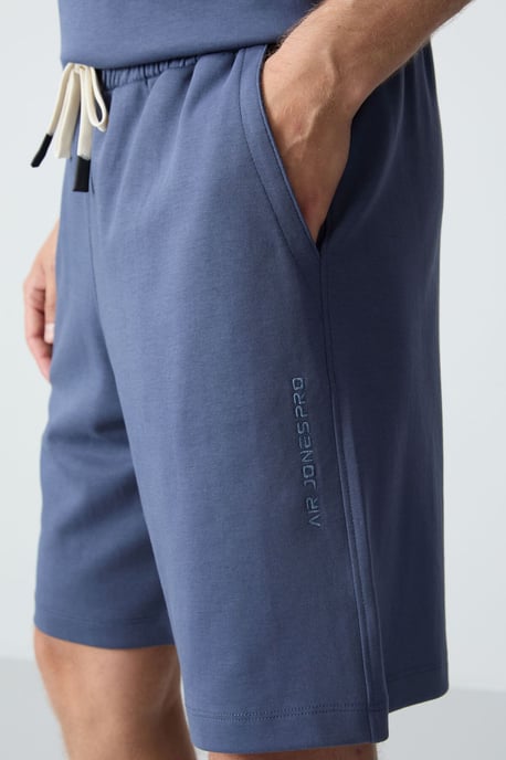 Herr Oversized T-shirt och Shorts-set i Bomullsblandning - Image 3