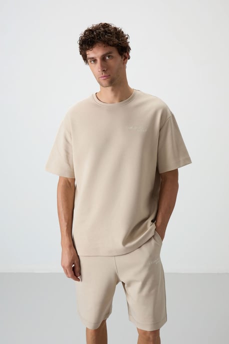 Overmaatse Korte Mouwen T-Shirt En Short Set - Image 6
