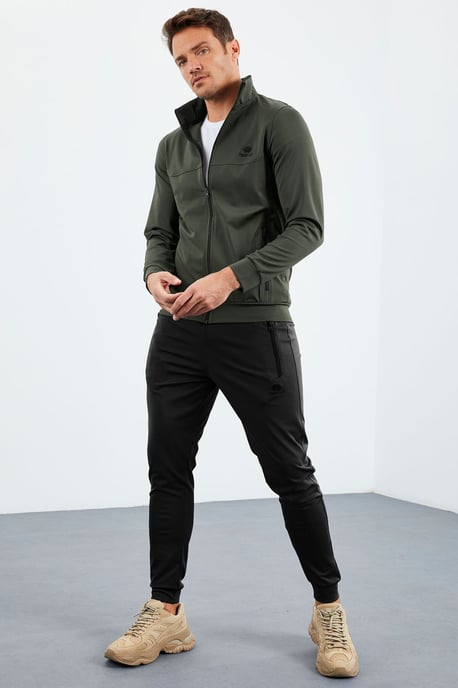 Men's Scuba Knit Sweatshirt And Pants Set - Image 1