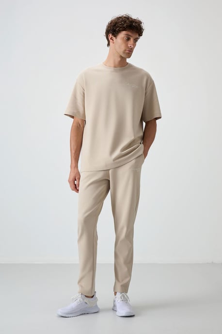 Heren Oversized Katoen-polyester Actieve Set - Image 1