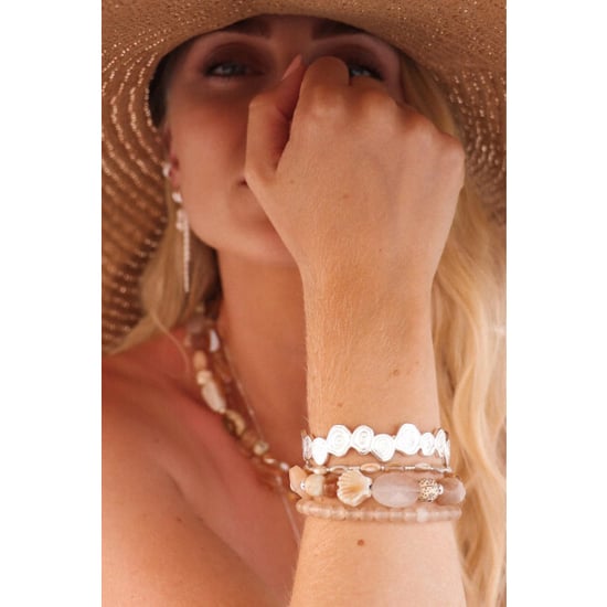 Label Kiki Beige cat eye bracelet - Image 3
