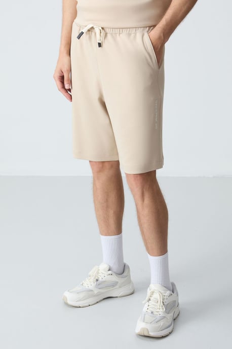 Herrars oversized t-shirt och shorts-set i bomullsblandning - Image 5