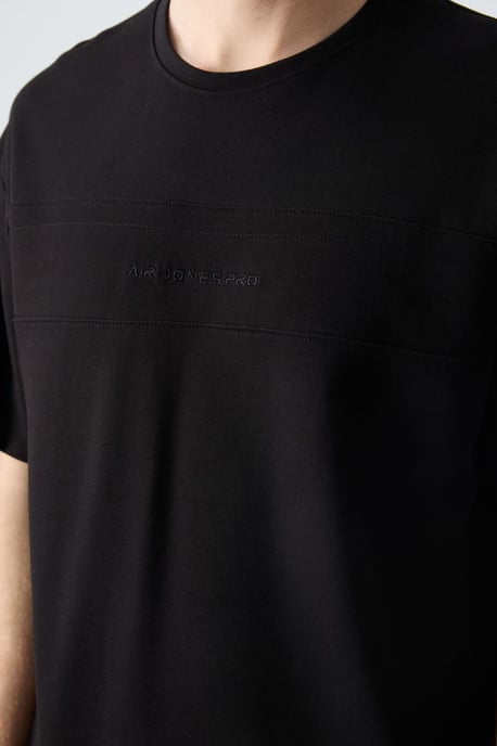 Herrars oversized t-shirt och shorts set i bomullsblandning - Image 4