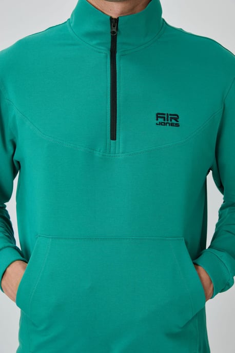 Men's Zip-Front Sweatshirt And Pants Set - Image 4