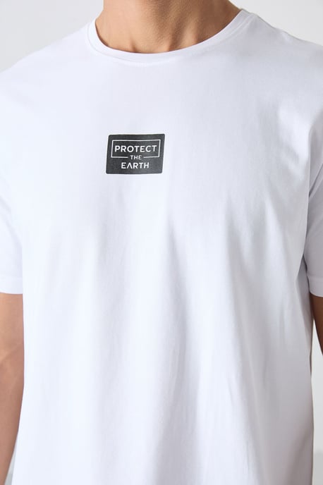 Bedrukte Katoenen Jersey T-Shirt en Shorts Set - Image 2