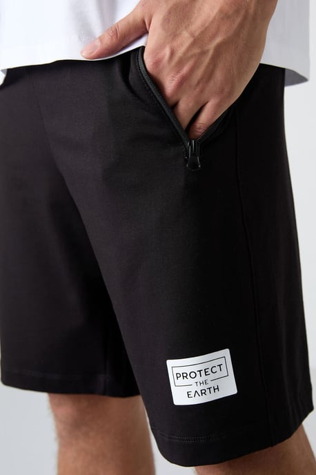 Bedrukte Katoenen Jersey T-Shirt en Shorts Set - Image 4