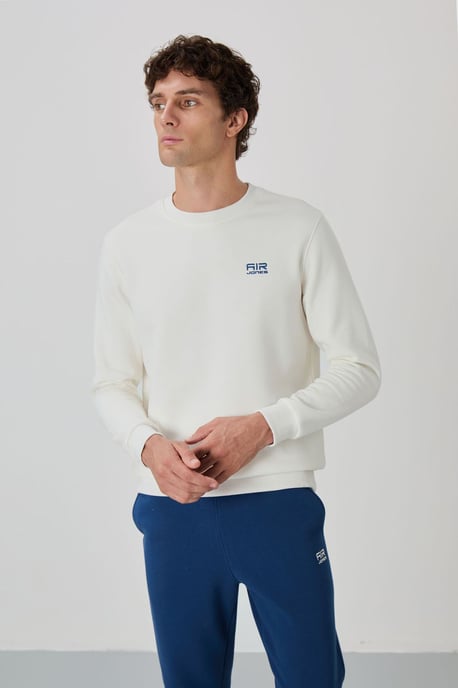 Heren Katoen-Polyester Fleece Sweatshirt en Broeklset - Image 2
