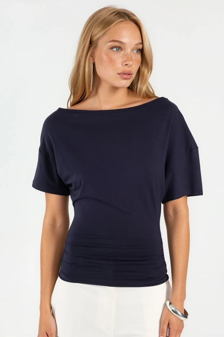 Asymmetrische Mouwen Zachte Viscose Trui - Image 6