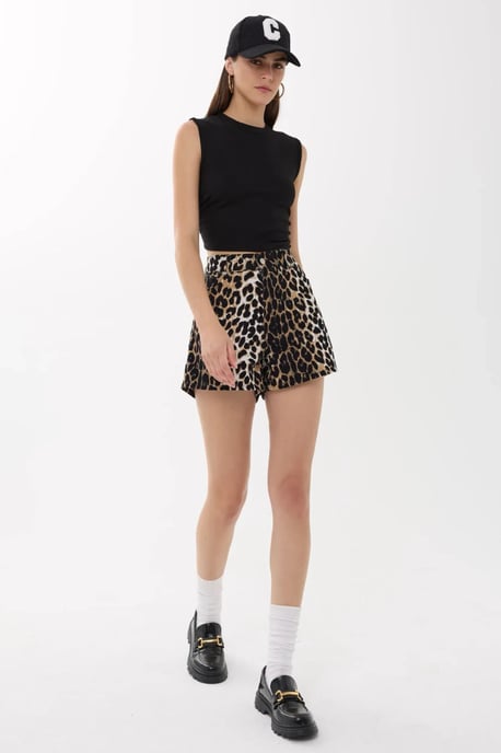 Solid Rynkad Blus - Image 3