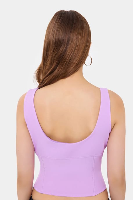 Mouwloze Bodycon Top met Strikdetail - Image 2