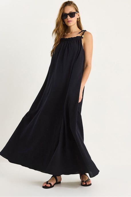 Maxi-jurk met Ruffles Detail - Image 1