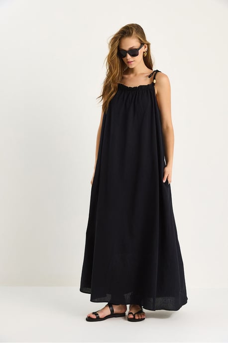 Maxi-jurk met Ruffles Detail - Image 2