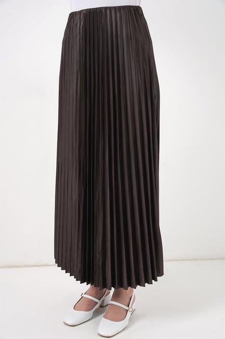 Hoge Taille Maxi Rok met Rimpeldetail - Image 2