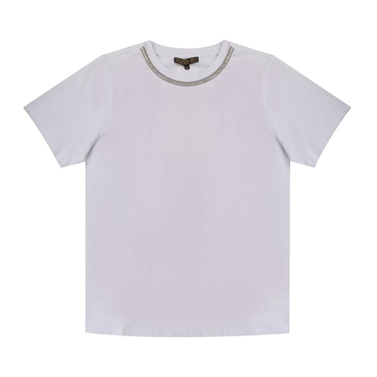 Biba Dames/Dames Crew Hals Regular T-shirt (Wit) - Image 1