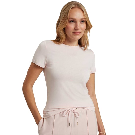 Ted Baker Womens/Ladies Plain Lightweight Fitted T-Shirt (Pink) - Image 1