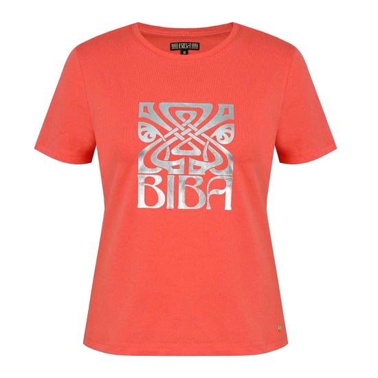Biba Dames/Dames Logo T-Shirt (Roze) - Image 1