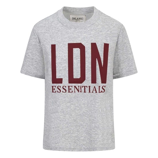 Blank Essentials Oversized T-shirt voor dames, Londen (Grijze Mergel) - Image 2