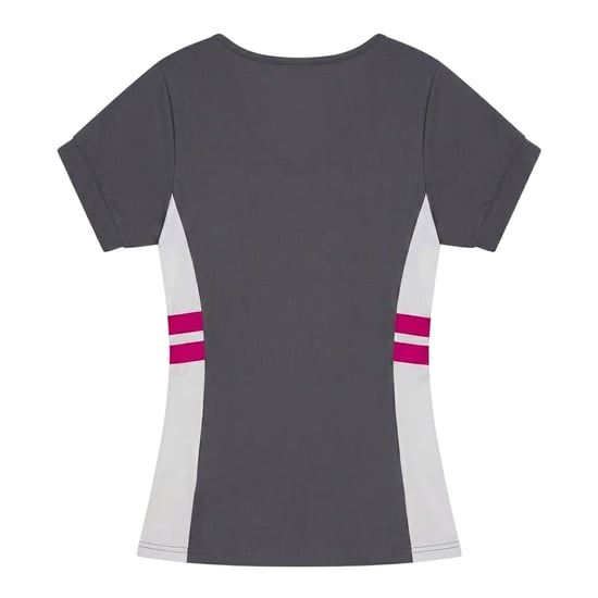 Ellesse T-shirt med V-ringning för damer från Lowery (Mörkgrå) - Image 2