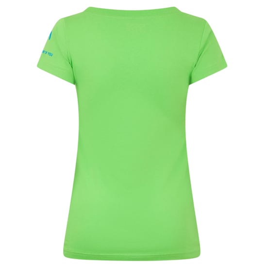 Head Dames/Dames Groot Logo T-Shirt (Groen) - Image 2