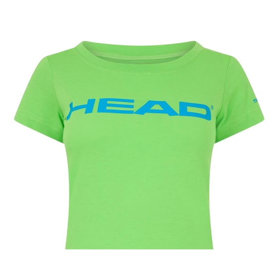 Head Dames/Dames Groot Logo T-Shirt (Groen) - Image 3