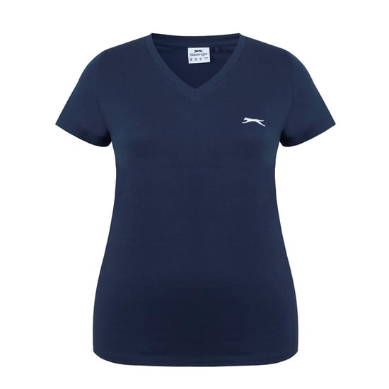 Slazenger Dames/Dames T-Shirt (Marine) - Image 1