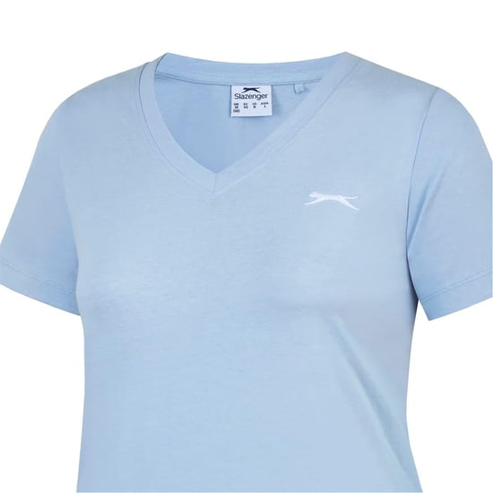 Slazenger Dames/Dames T-Shirt (Lichtblauw) - Image 4