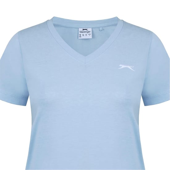 Slazenger Dames/Dames T-Shirt (Lichtblauw) - Image 5