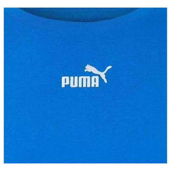 Puma Womens/Ladies Logo T-Shirt (Blue) - Image 3