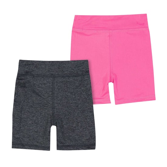 Reebok Jersey shorts voor meisjes (Set van 2) (Suikerkoraal) - Image 2