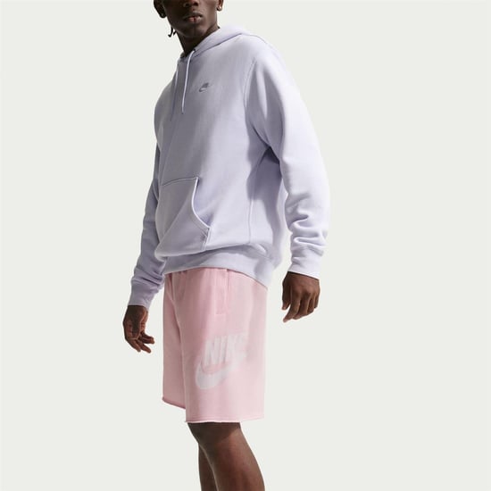 Nike Heren Club Aluin Korte Broek (Roze schuim/roze) - Image 3