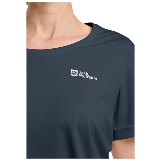Jack Wolfskin Womens/Ladies Tech Regular T-Shirt (Midnight Blue) - Image 5
