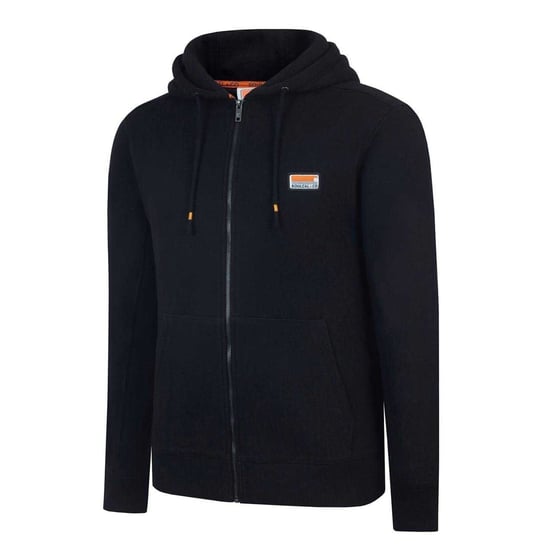 SoulCal Mens Signature Cotton Full Zip Hoodie (Black) - Image 3