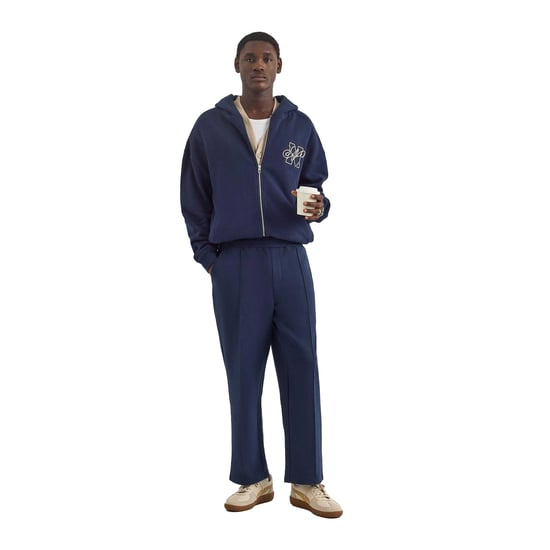 Nautica Heren Strat Full Zip Hoodie (Donkere marine) - Image 1