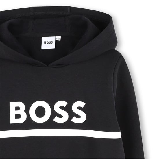 Boss Hoodie uit de kindercollectie (Zwart) - Image 3