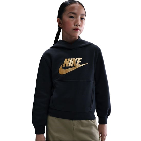Nike Trui met tekstlogo voor kinderen/Kinderen (Zwart/Goud) - Image 1