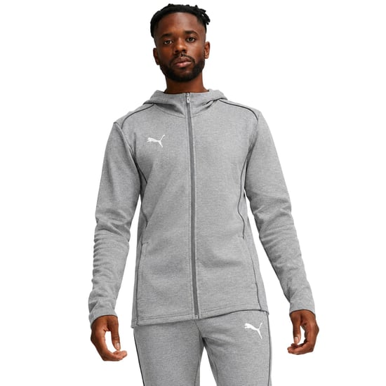 Puma Mens Hooded Jacket (Grey) - Image 1